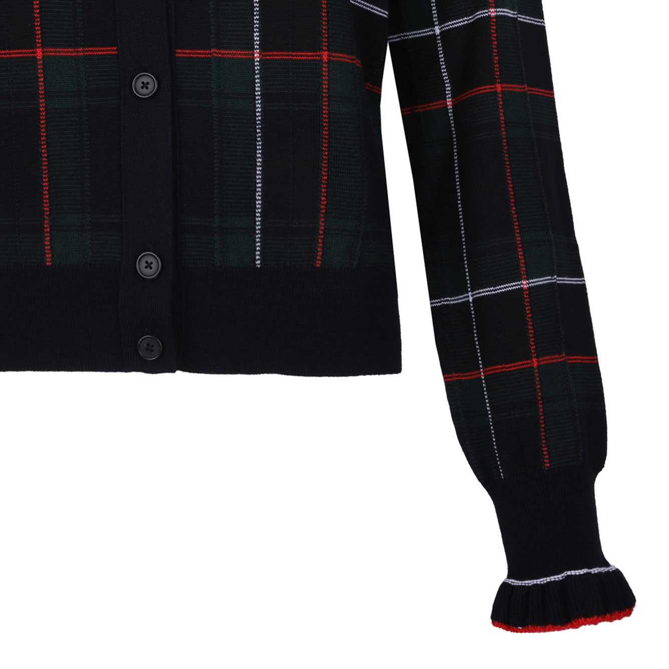 [Alexander McQueen] Cardigan FW25 839788-Q1BEL4366