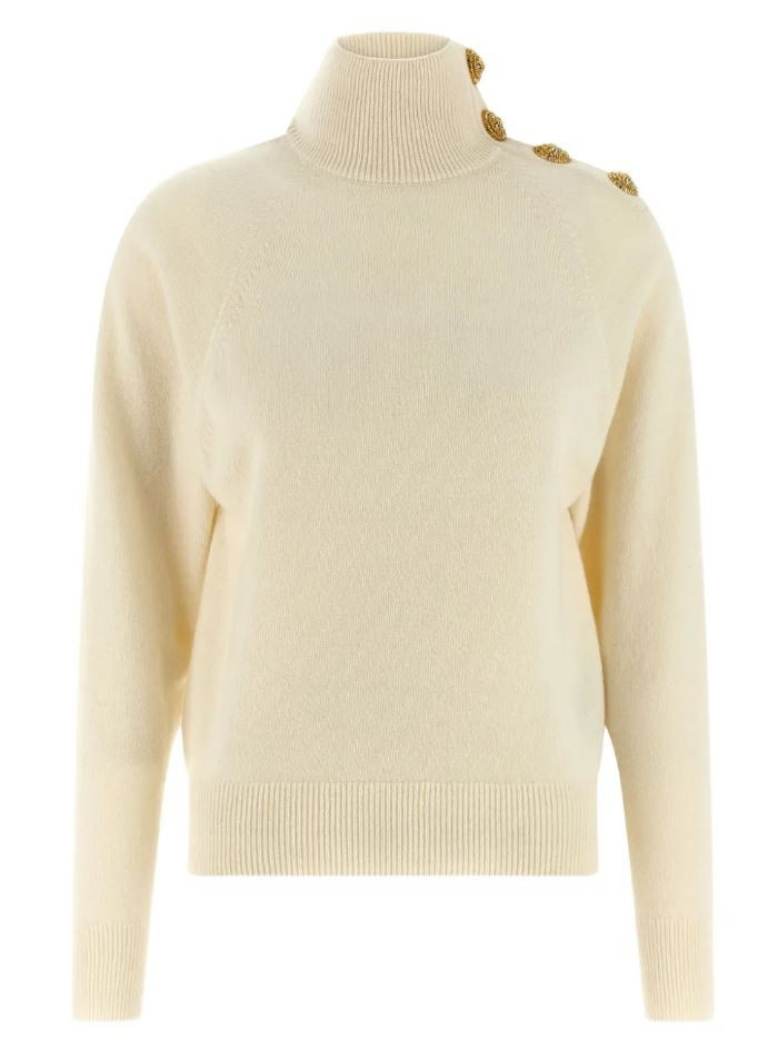 [Balmain] Knitwear FW25 FF0KF100KI87-0KA