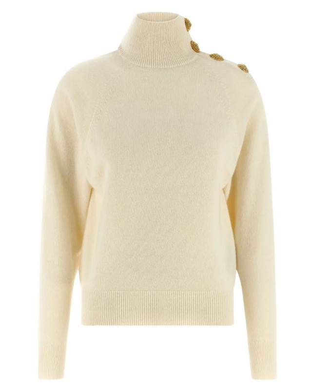 [Balmain] Knitwear FW25 FF0KF100KI87-0KA