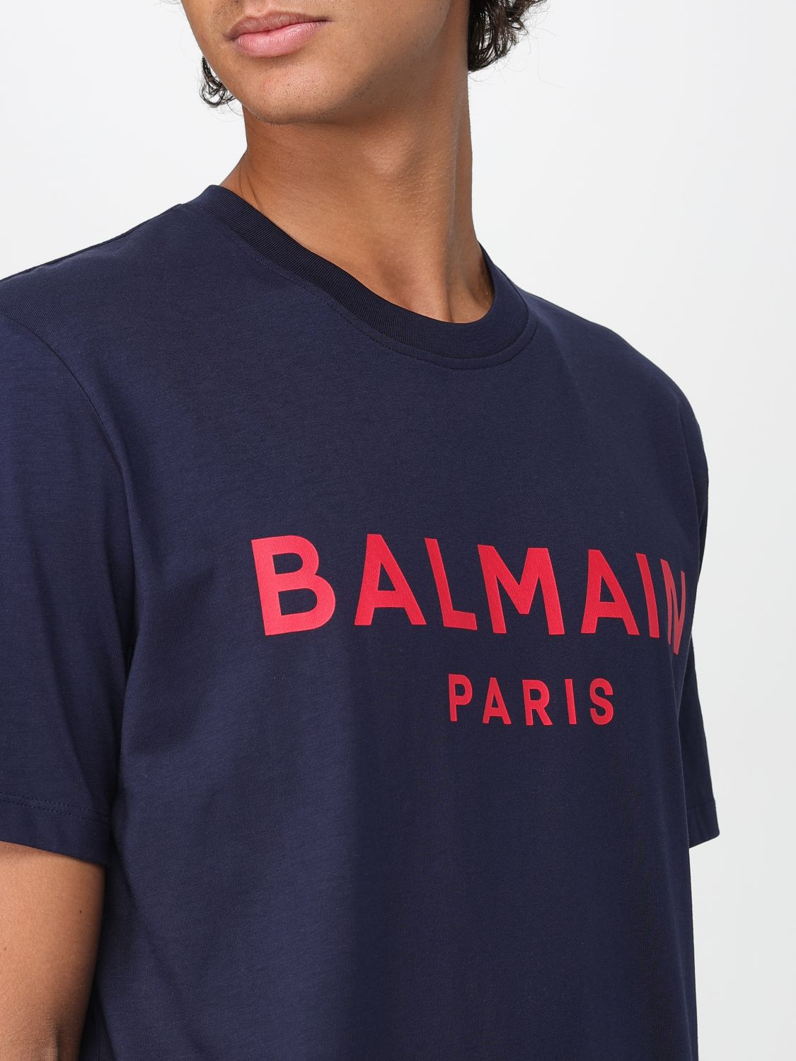 [Balmain] T-shirts Short Sleeve FW25 FH1EG000BB73 SOA
