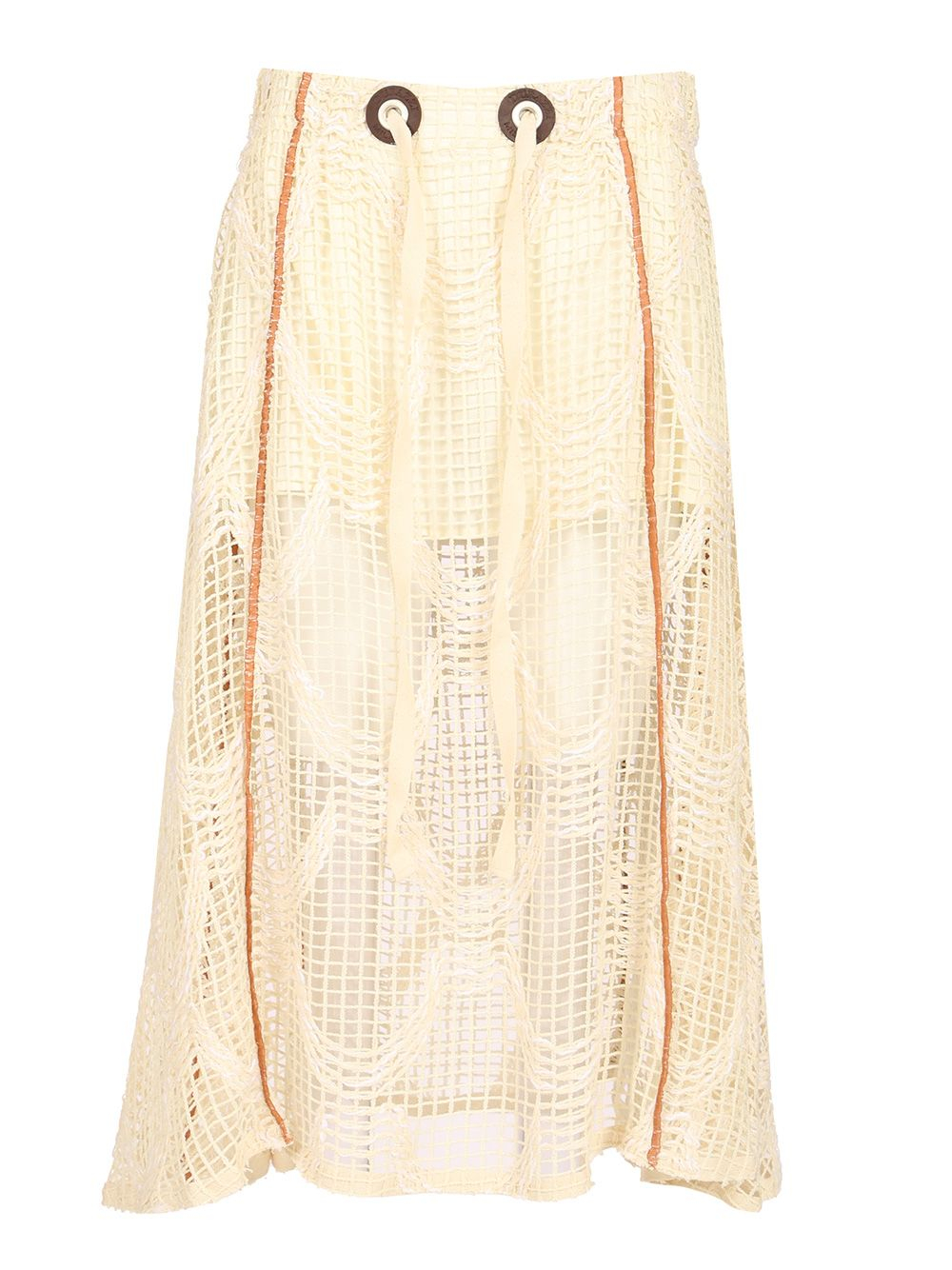 [DURAZZI MILANO] Long skirt SS25 SS25SK07 071 RETI001