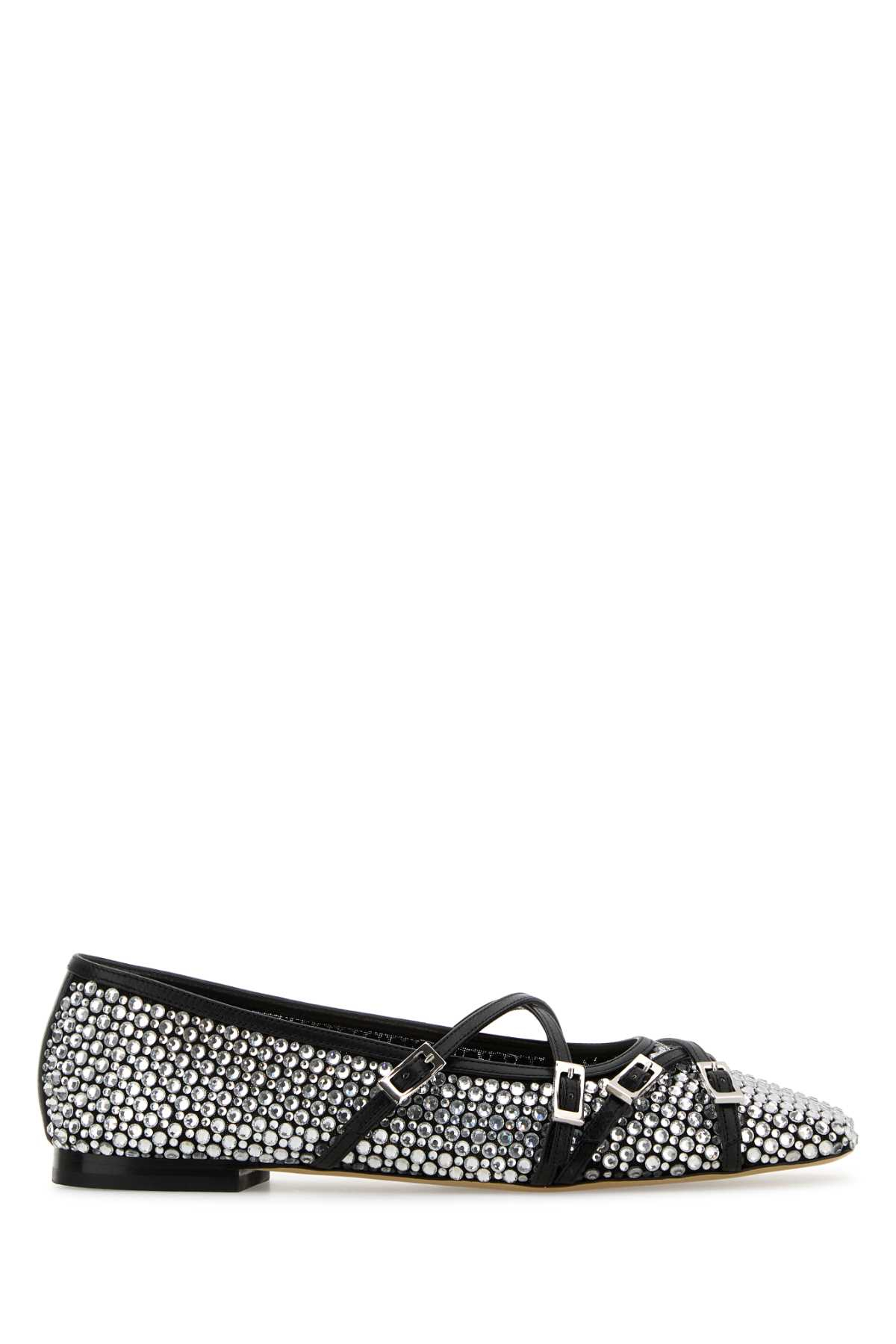 [MACH&MACH] Flat shoes SS25 R25S092710NETB17 BLACK
