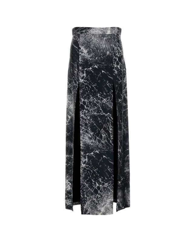 [Alexander McQueen] Long skirt FW24 804944QZANR 1000