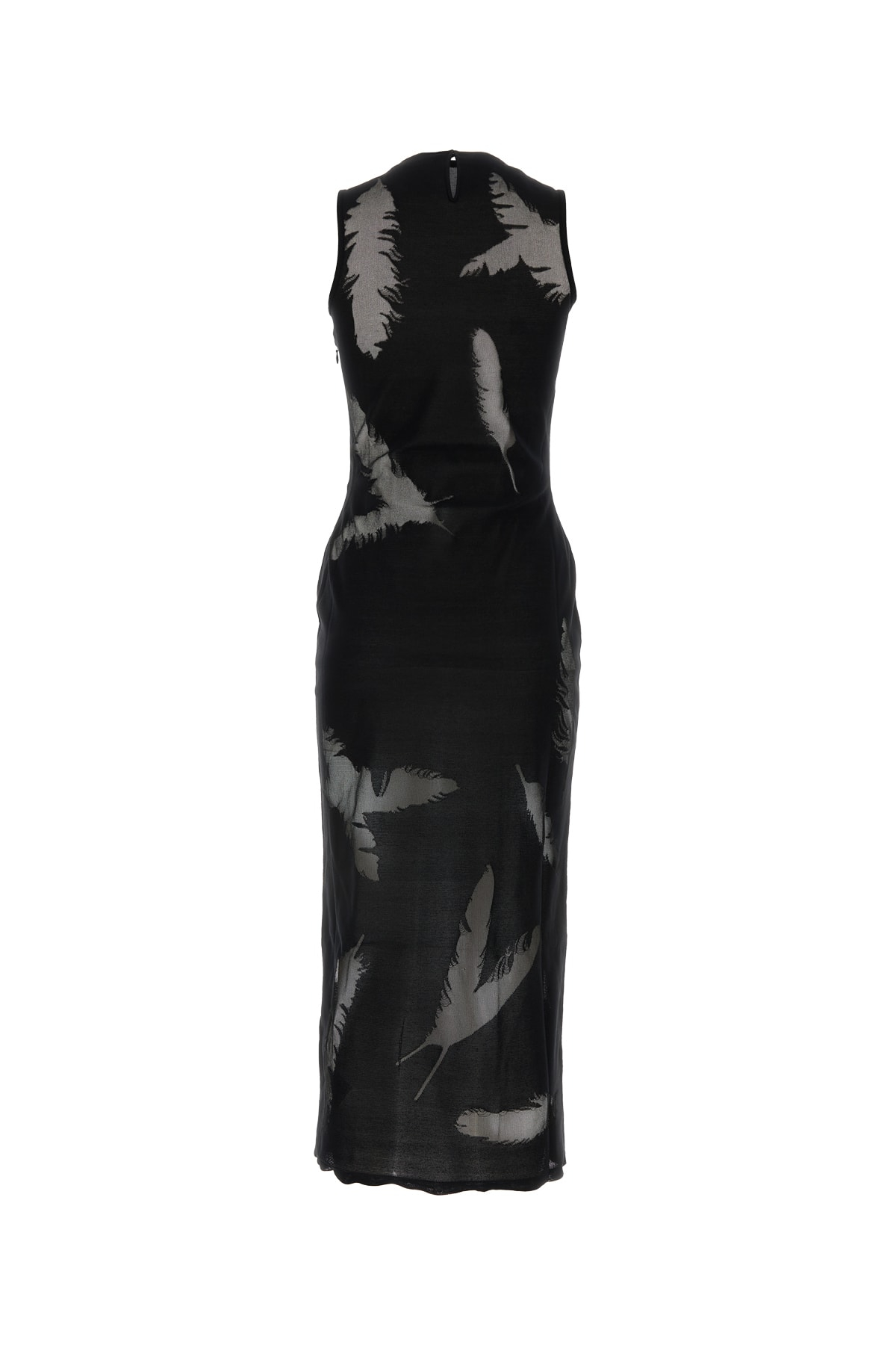[Alexander McQueen] Sleeveless dress FW24 798376Q1BAV 1000