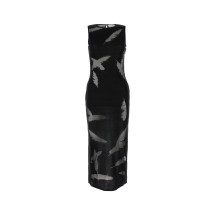 [Alexander McQueen] Sleeveless dress FW24 798376Q1BAV 1000