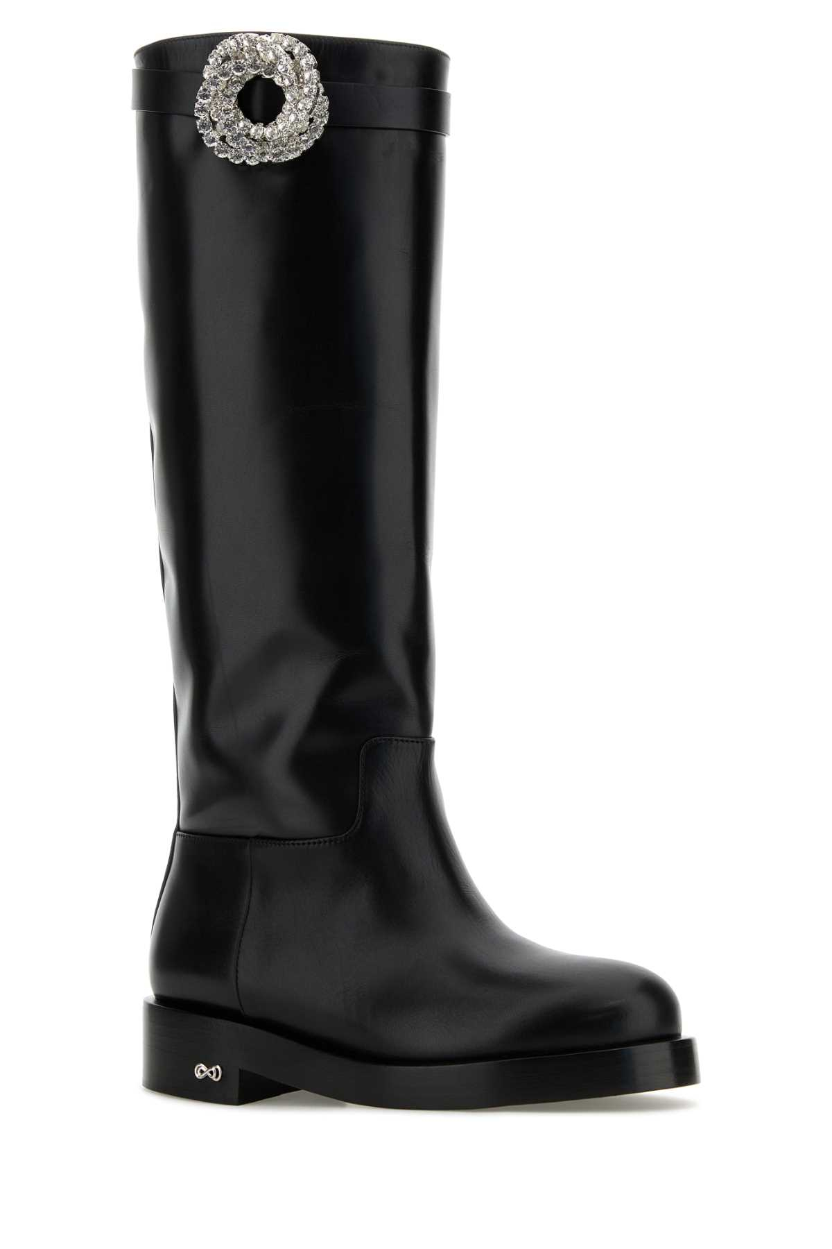 [MACH&MACH] Boots FW24 PF24S076940CLFBLK BLACK