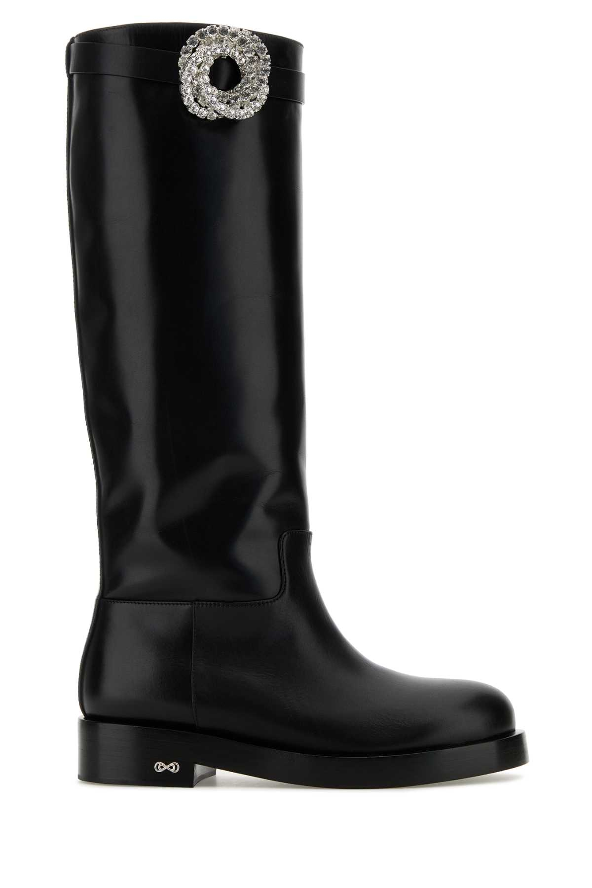 [MACH&MACH] Boots FW24 PF24S076940CLFBLK BLACK