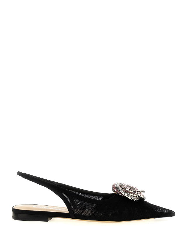 [MACH & MACH] Slingback SS25 R25S086710X18BLKCPBLACK