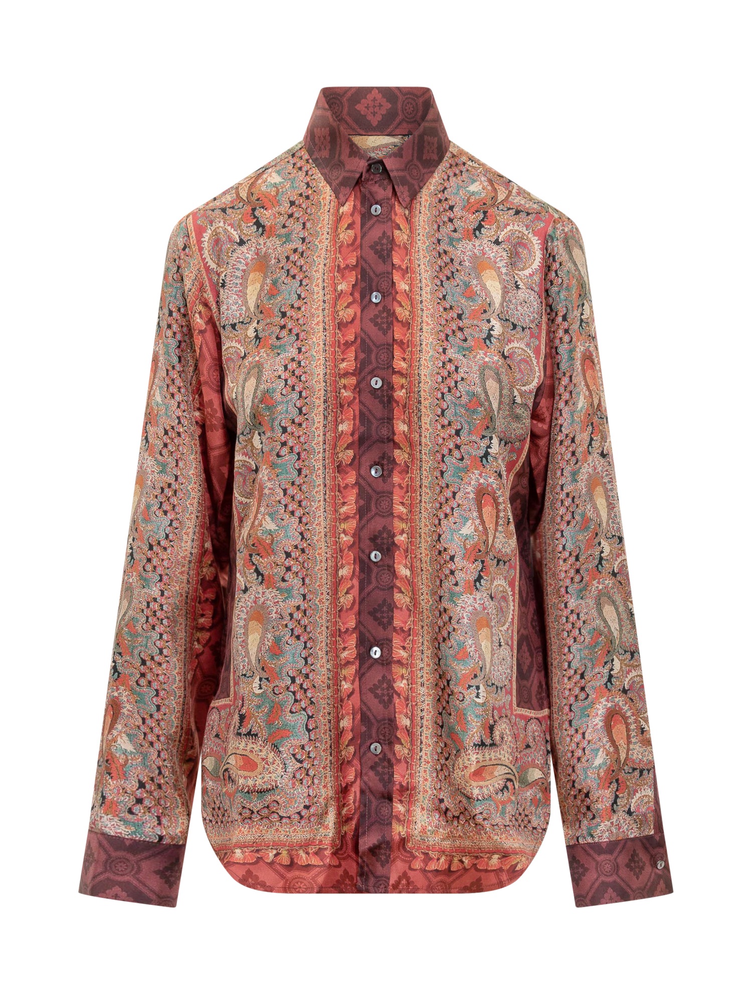 [Pierre Louis Mascia] Shirts Long Sleeve FW25 CML12451516224101 ROSSO
