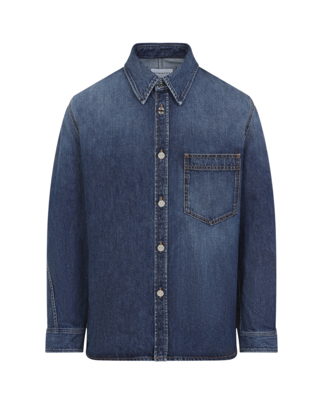 [Givenchy] Shirts Long Sleeve FW25 BM615W516L