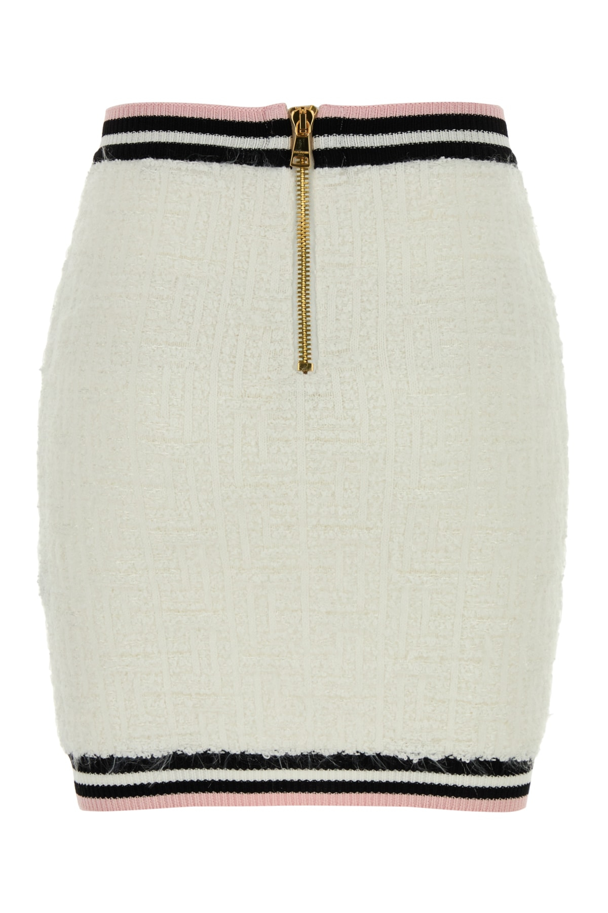 [Balmain] Mini skirt SS24 CF0LB292KG15 GQW