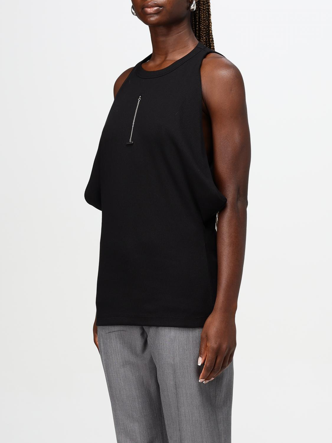 [McQueen] Shirts Sleeveless FW25 804191QLADW 1000