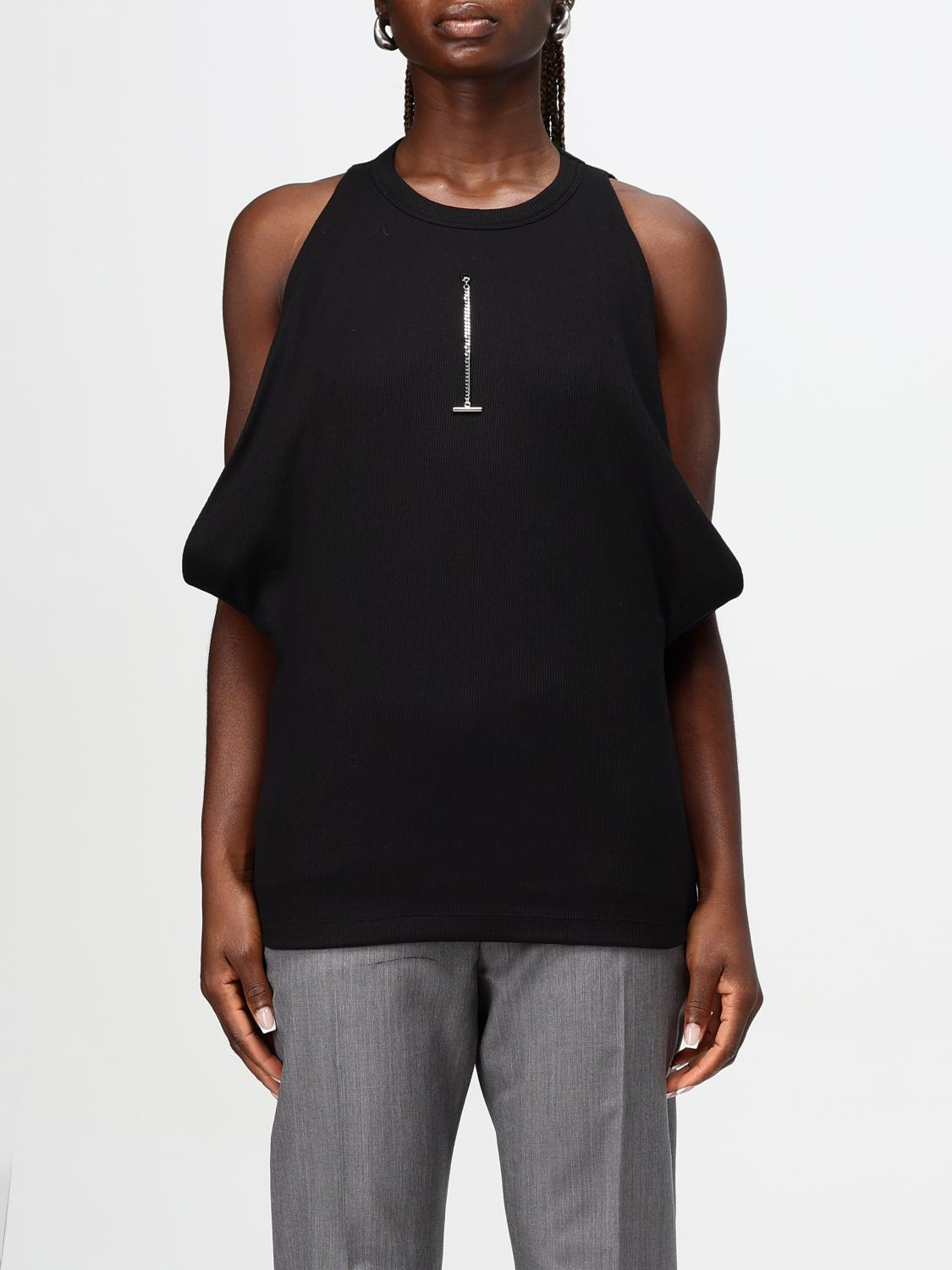 [McQueen] Shirts Sleeveless FW25 804191QLADW 1000