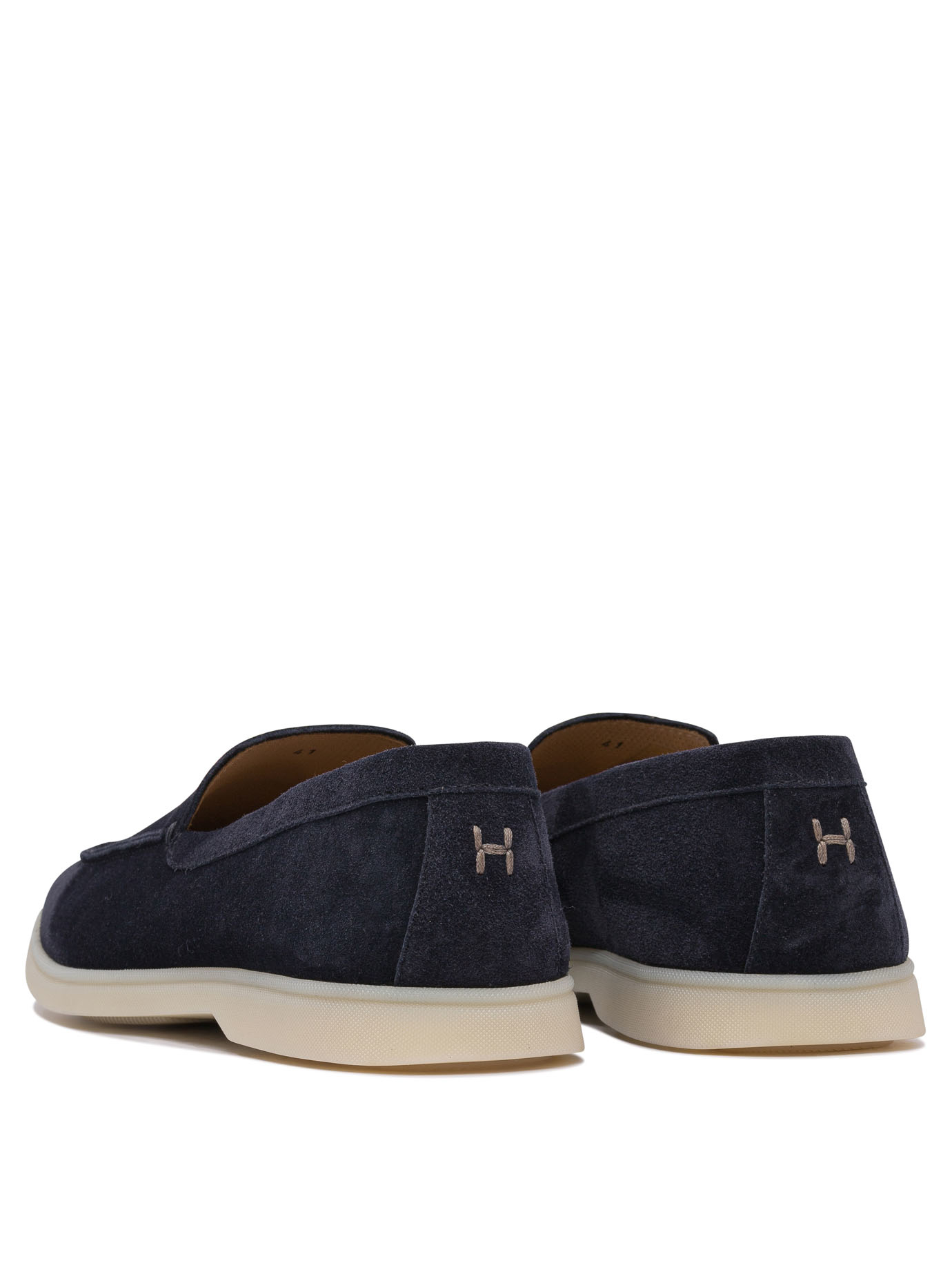 [Henderson Baracco] Loafer SS25 PANAREA598SUEDE BLU SIRENA