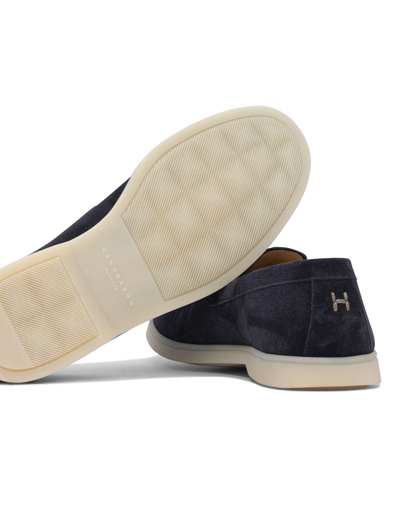 [Henderson Baracco] Loafer SS25 PANAREA598SUEDE BLU SIRENA