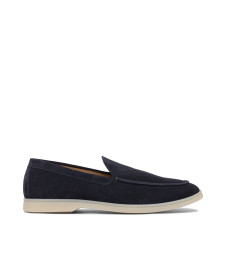 [Henderson Baracco] Loafer SS25 PANAREA598SUEDE BLU SIRENA