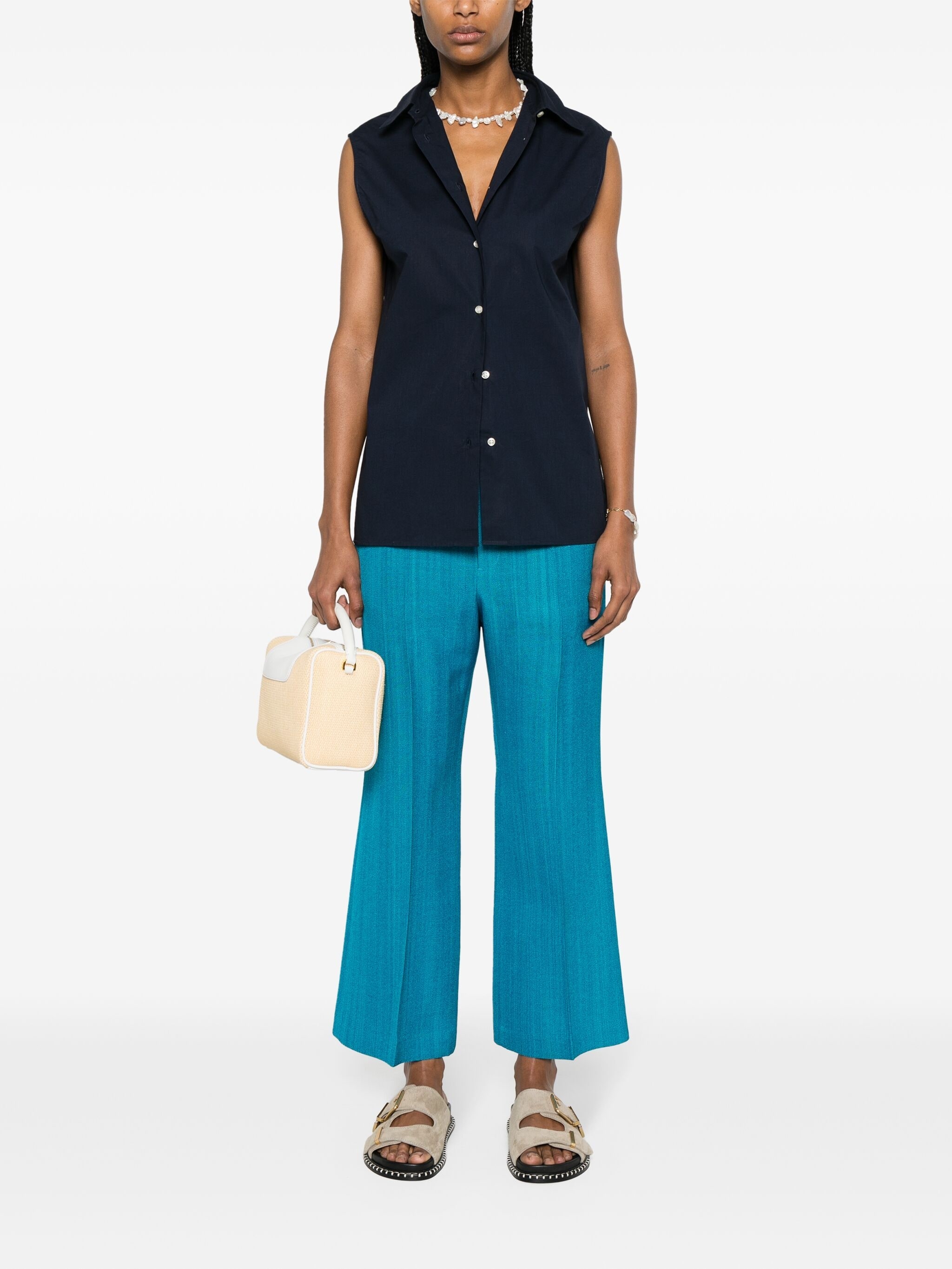 [OFFICINE GENERALE] Shirts Sleeveless SS24 S24WSHI016