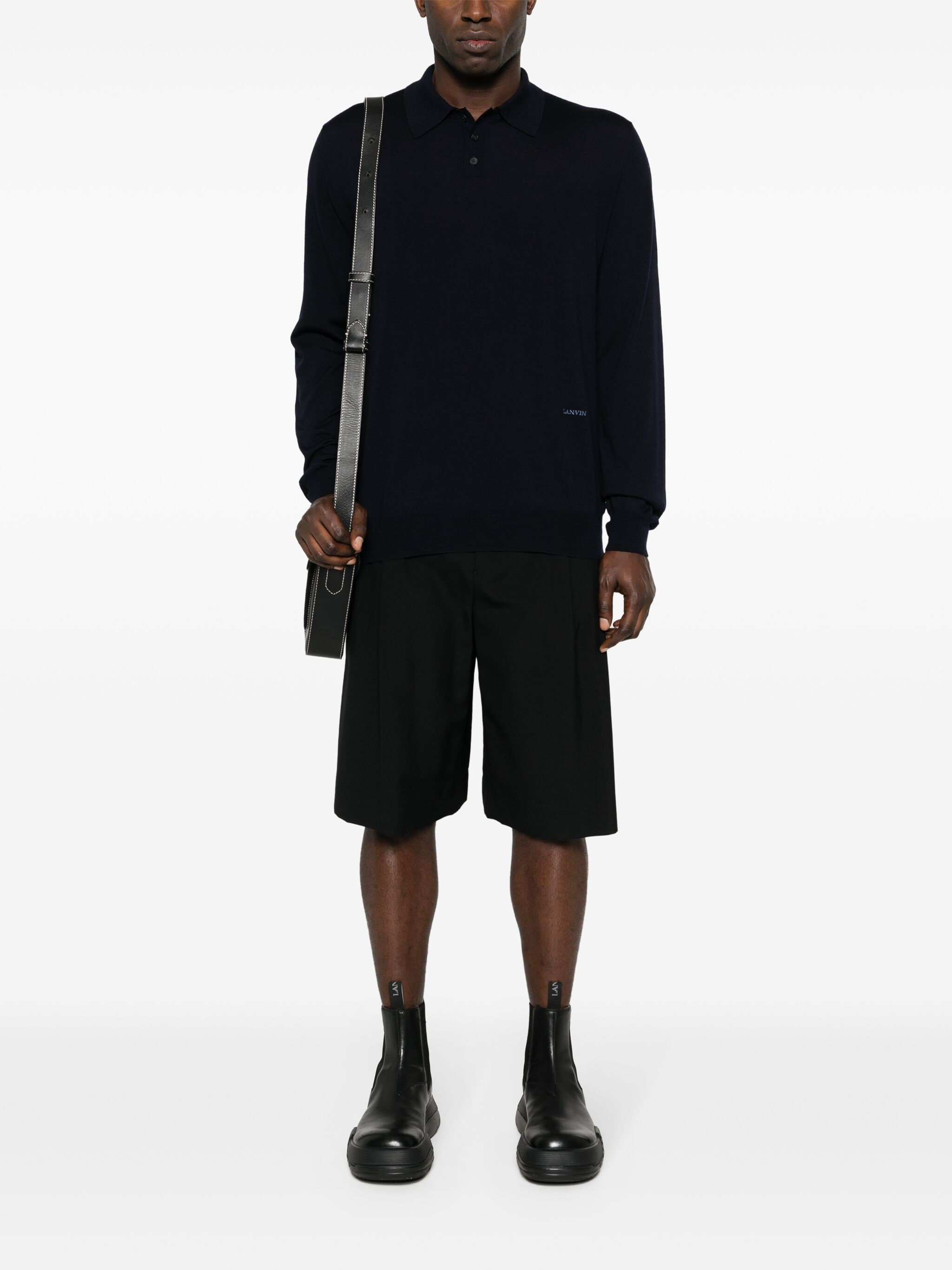 [Lanvin] T-shirts Long Sleeve SS24 RMPL0008K200P24