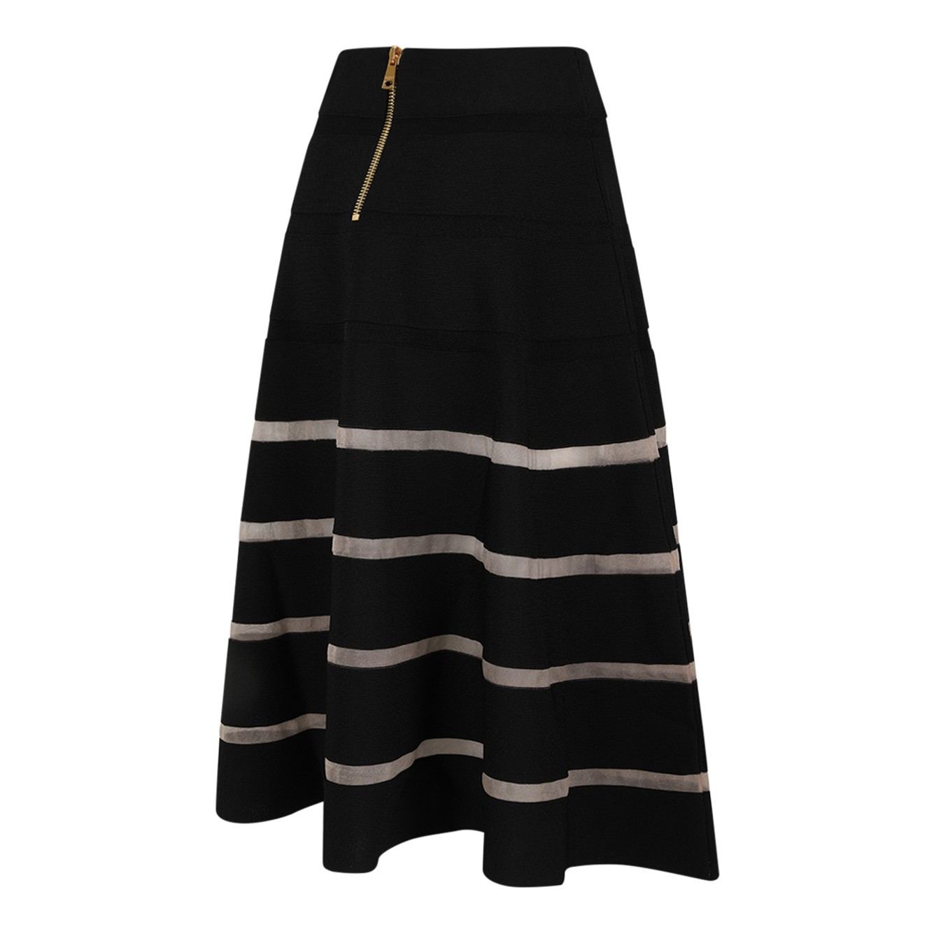 [Balmain] Long skirt SS26 GF0LD545KJ75-0PA