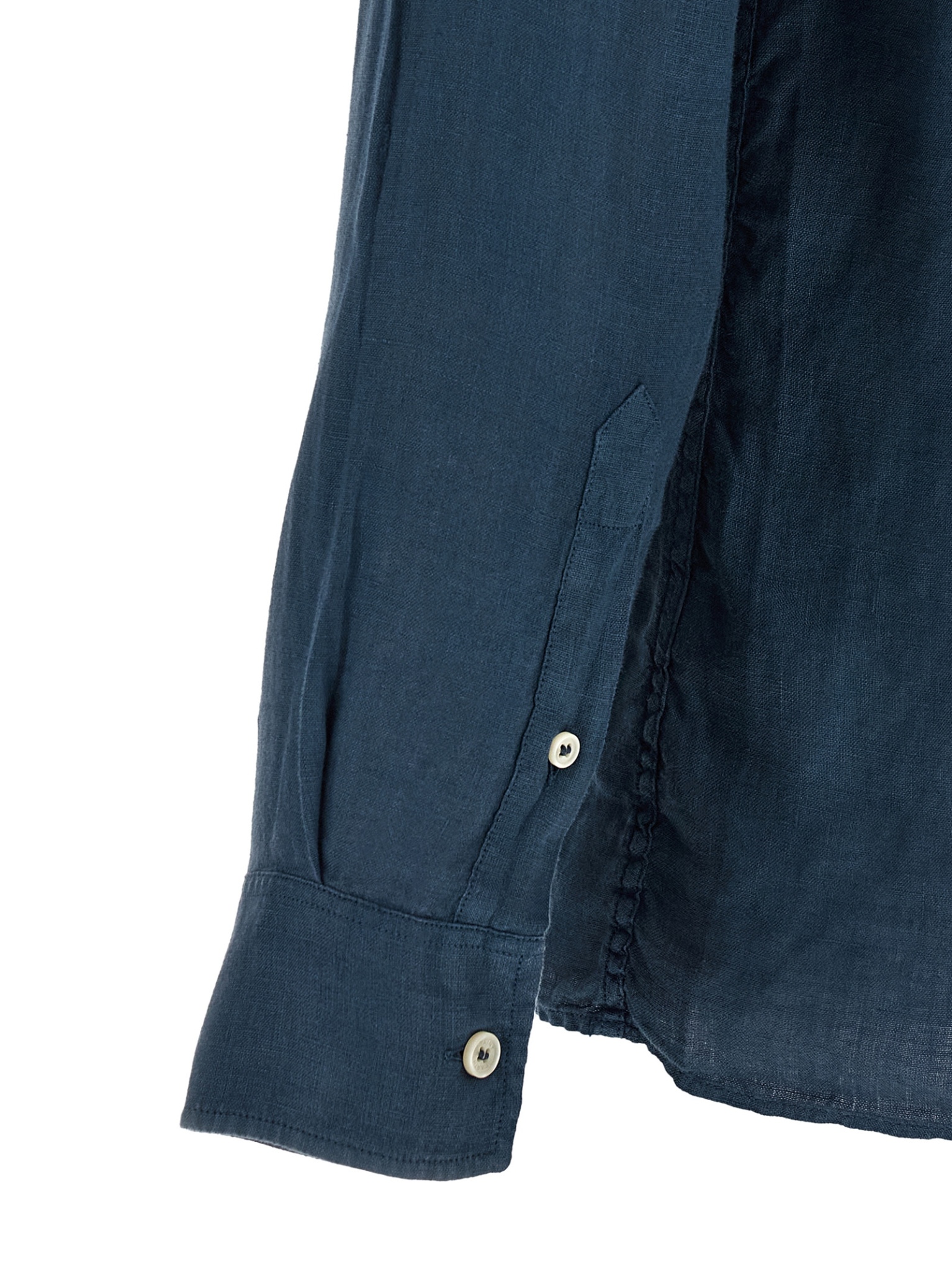 [MC2 Saint Barth] T-shirts Long Sleeve SS26 RAPHAELPOLOLONGLINEN61BLUENAVY