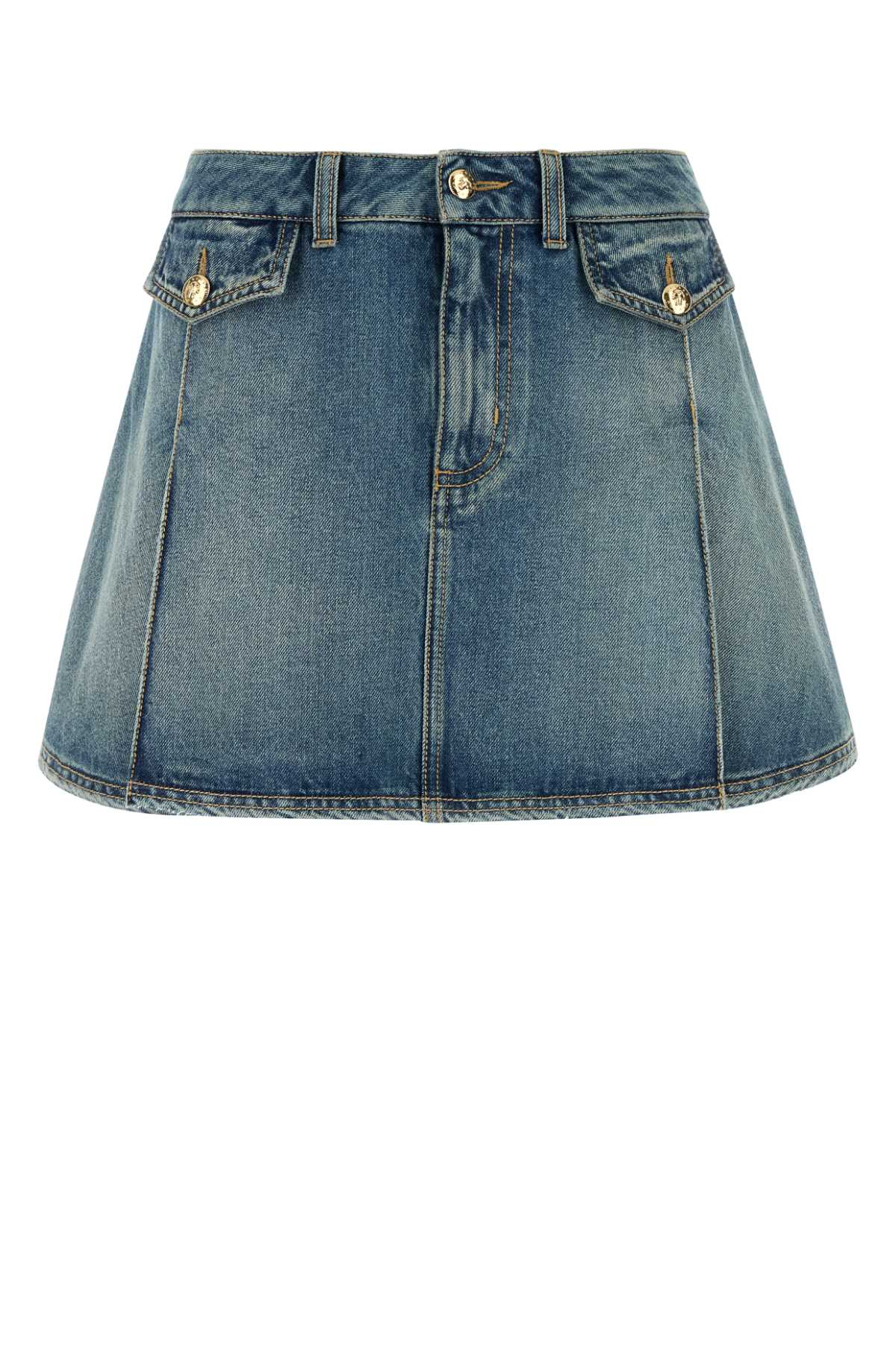 [Alexander McQueen] Mini skirt SS25 817595QMACV 4315