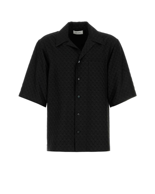 [Alexander McQueen] Shirts Short Sleeve FW25 814693QRABU 1010