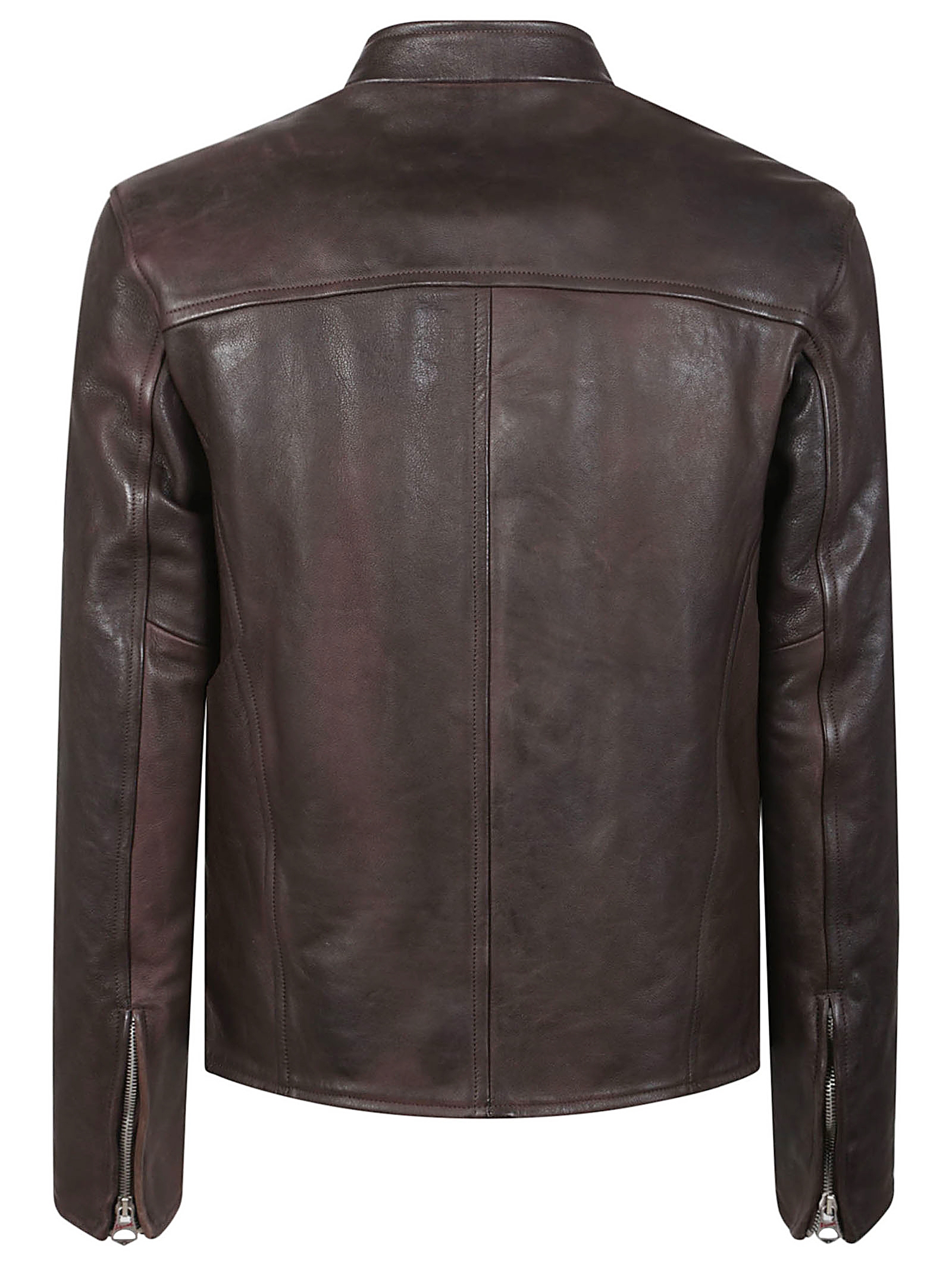 [STEWART] Leather Jacket FW24 GXDU136SPVCAPZF0008C