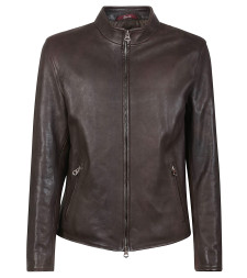 [STEWART] Leather Jacket FW24 GXDU136SPVCAPZF0008C