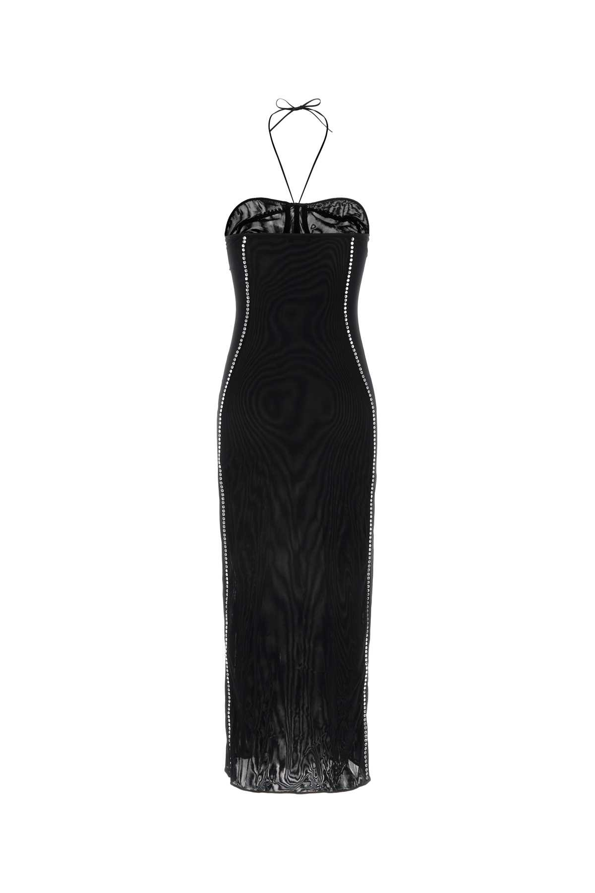 [OSEREE] Sleeveless dress FW24 OGD243 BLACK