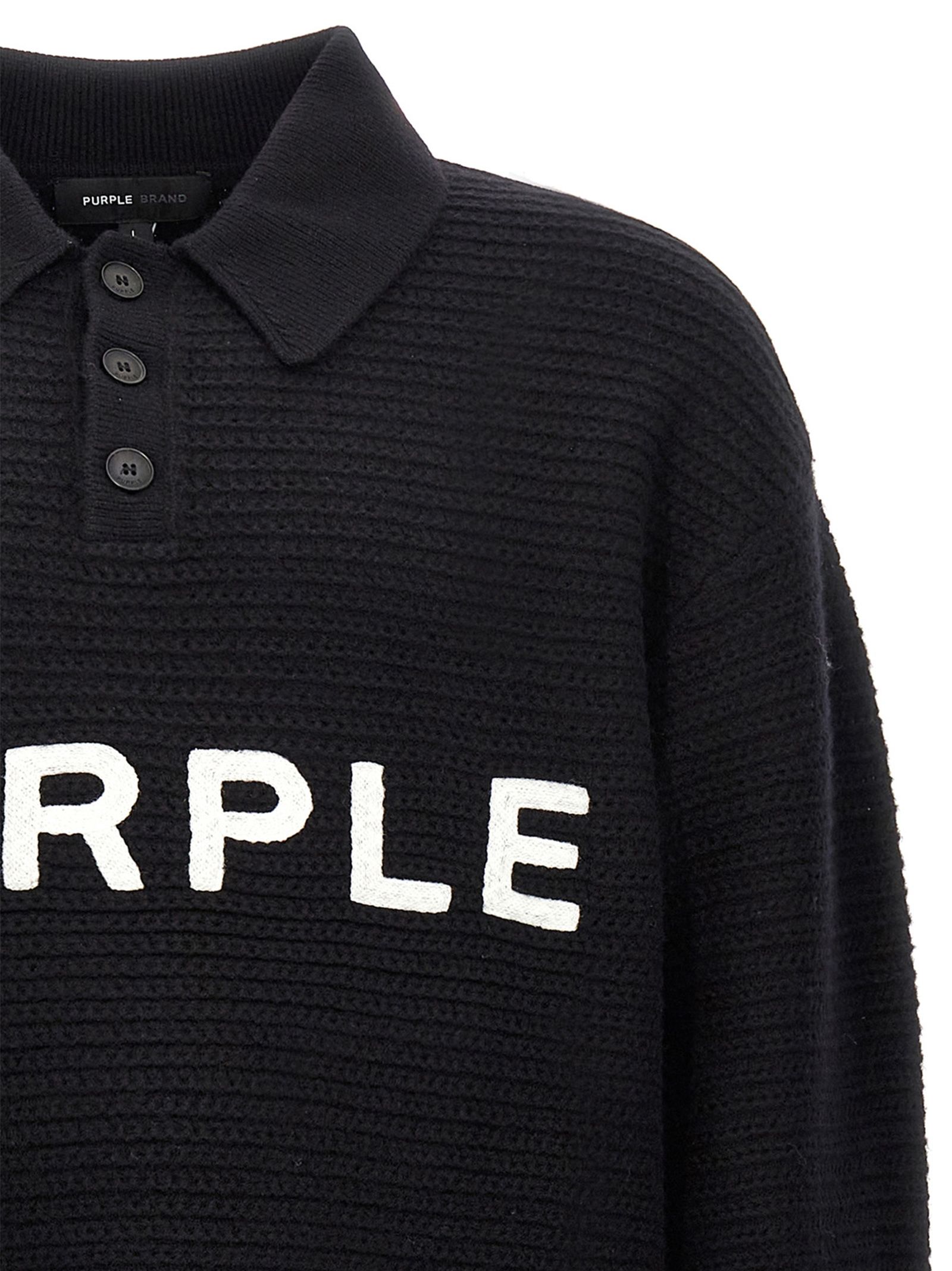 [Purple] Knitwear FW24 M7033EWBB424BLACK