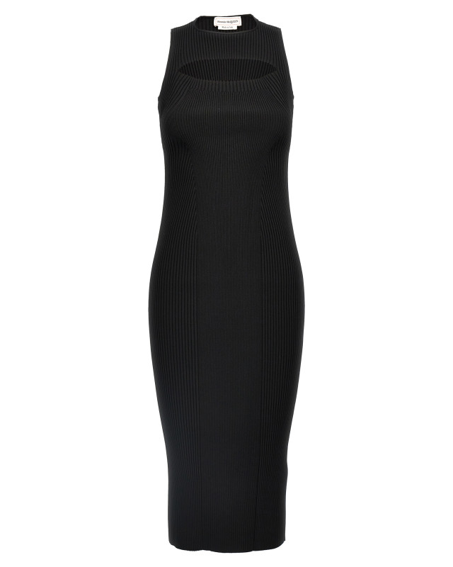 [McQueen] Sleeveless dress FW24 798352Q1BAQ1000