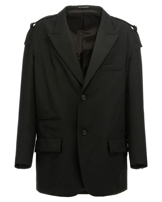 [YOHJI YAMAMOTO] Blazer FW24 HOJ74534BLACK1