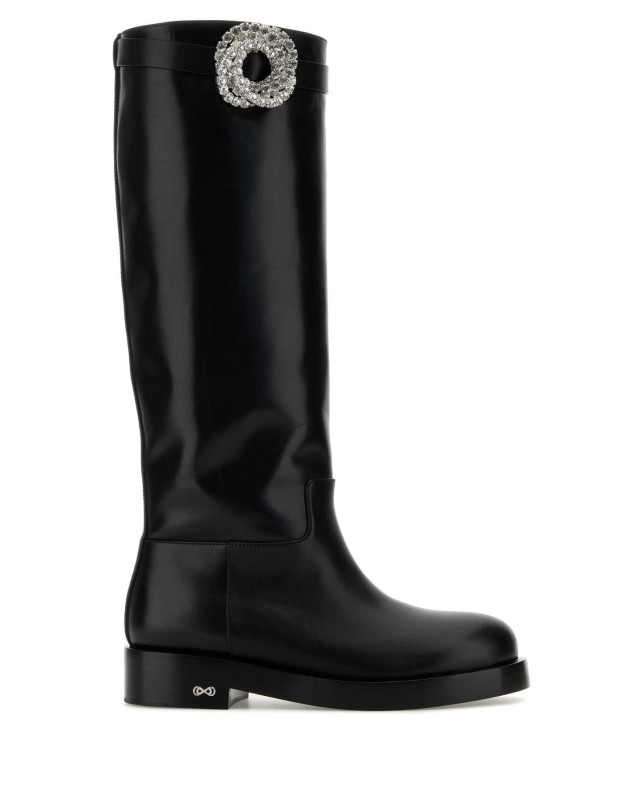 [MACH&MACH] Boots FW24 PF24S076940CLFBLK BLACK