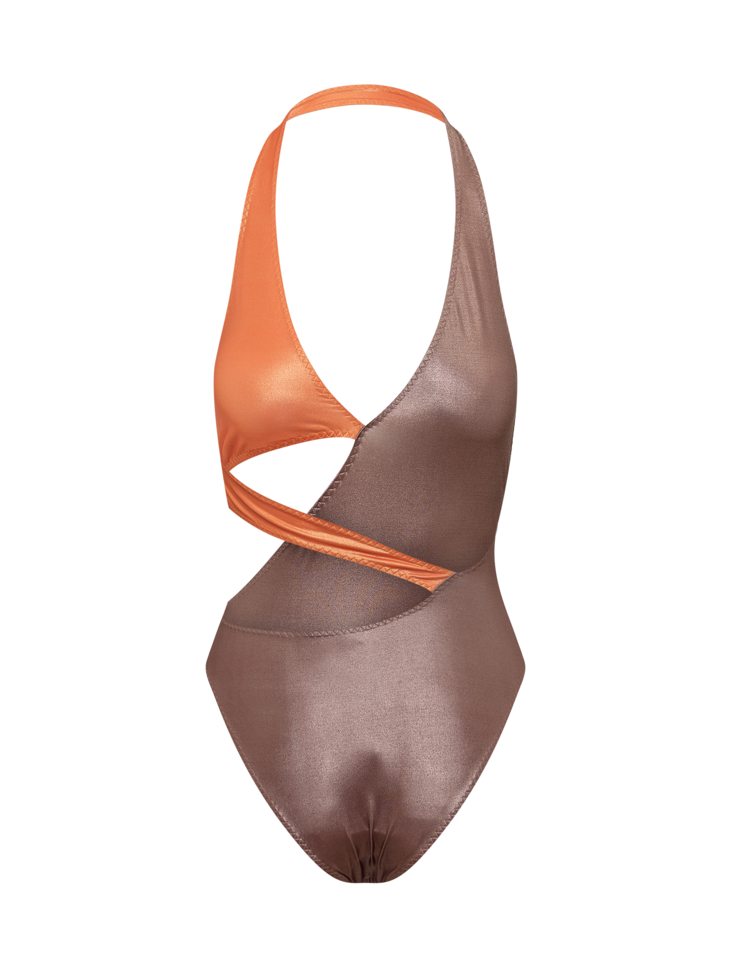 [Alessandro Vigilante] Monokini SS22 SW09PL BROWN