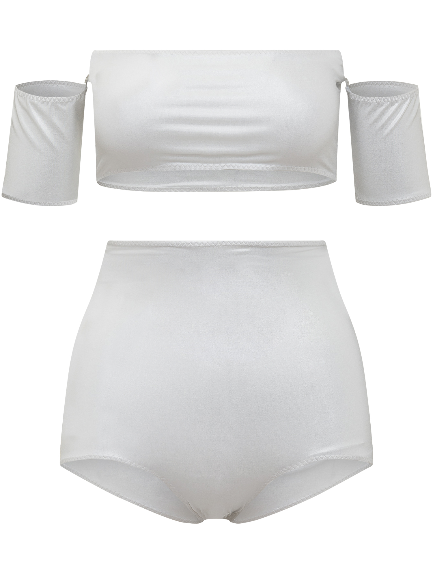[Alessandro Vigilante] Beach Cover Up SS22 SW08PL SILVER