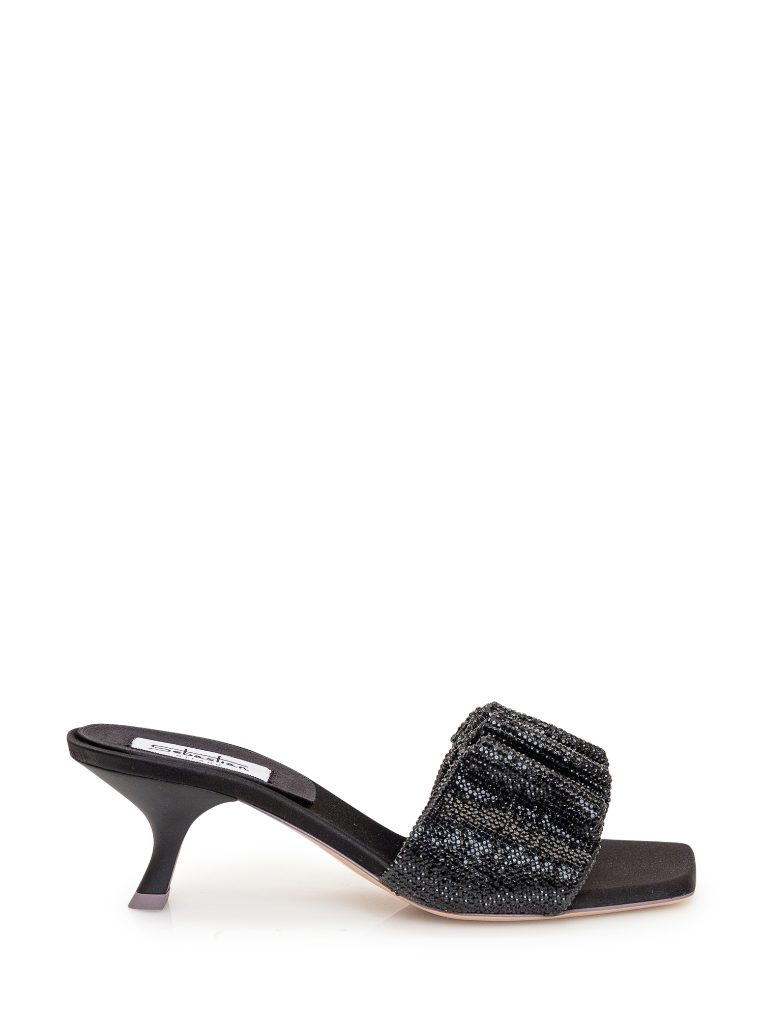 [Sebastian Milano] Sandals FW22 SE1128 BLACKCRYSTAL