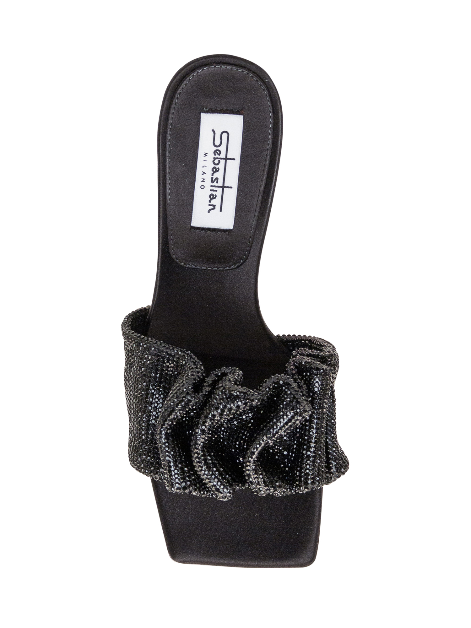 [Sebastian Milano] Mules FW22 SE1113 BLACKCRYSTAL