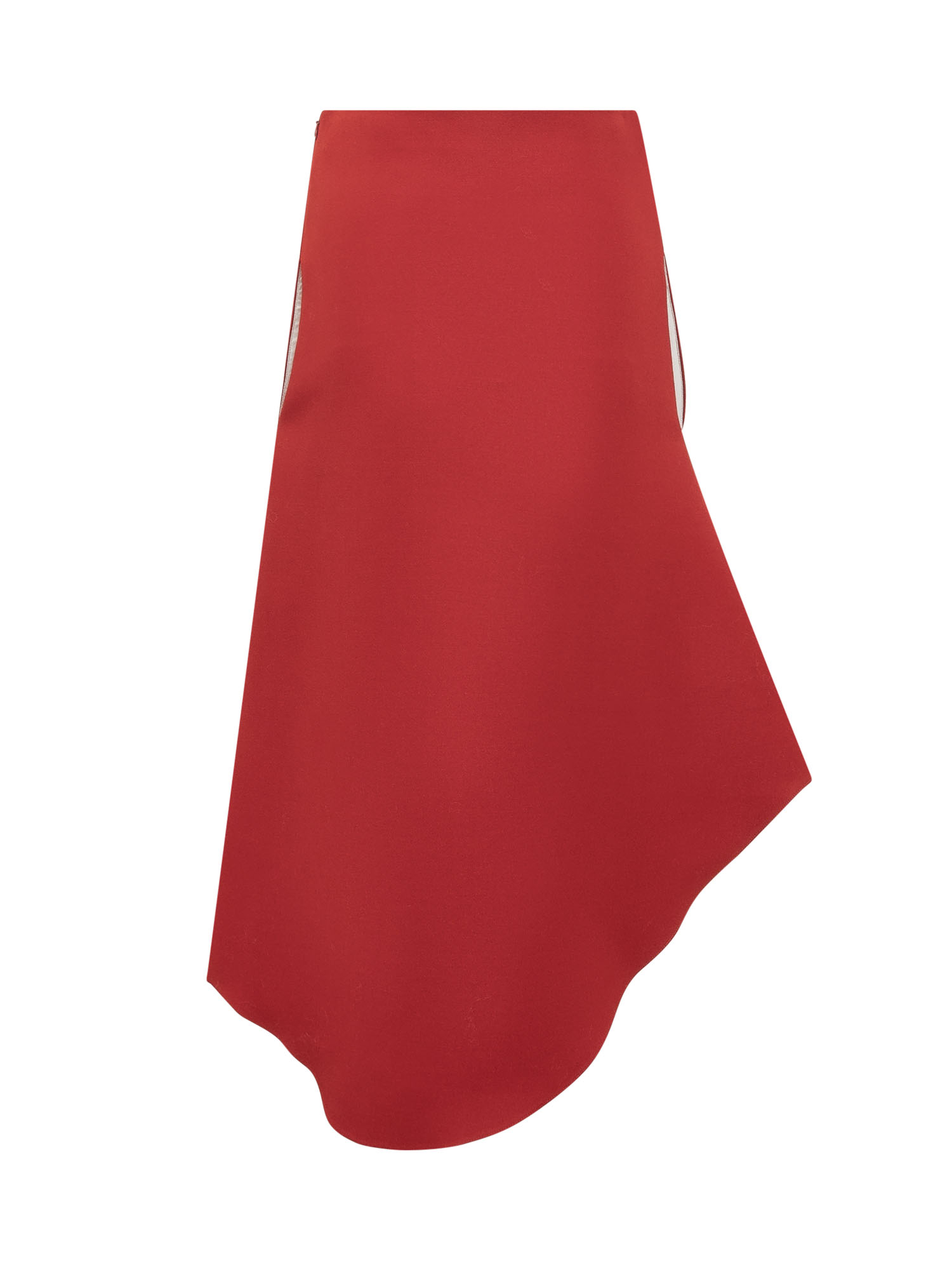 [Calcaterra] Long skirt FW23 S39 RUBYRED