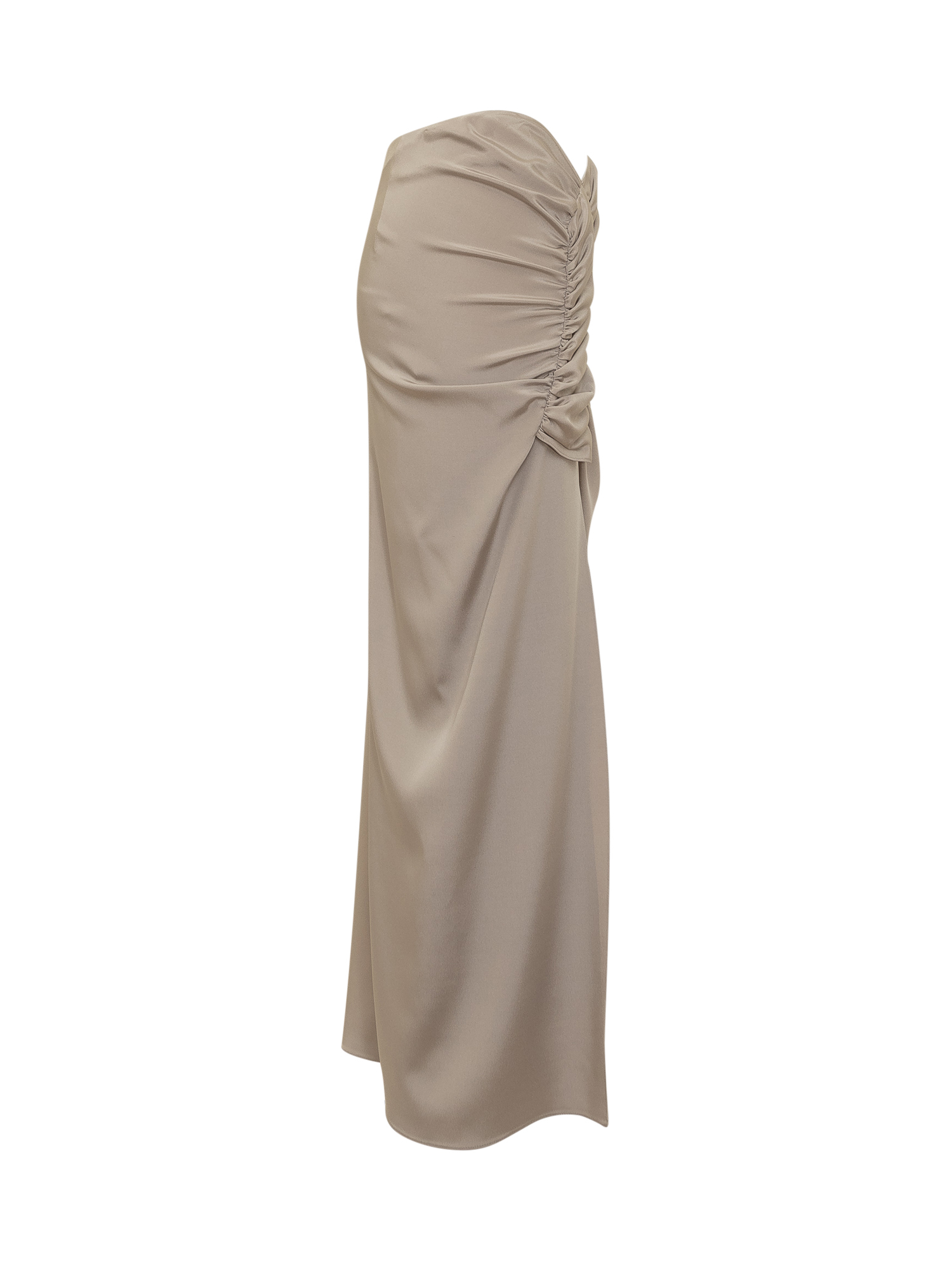 [The Mannei] Long skirt SS23 S23TMWJOSASKIRT BEIGE