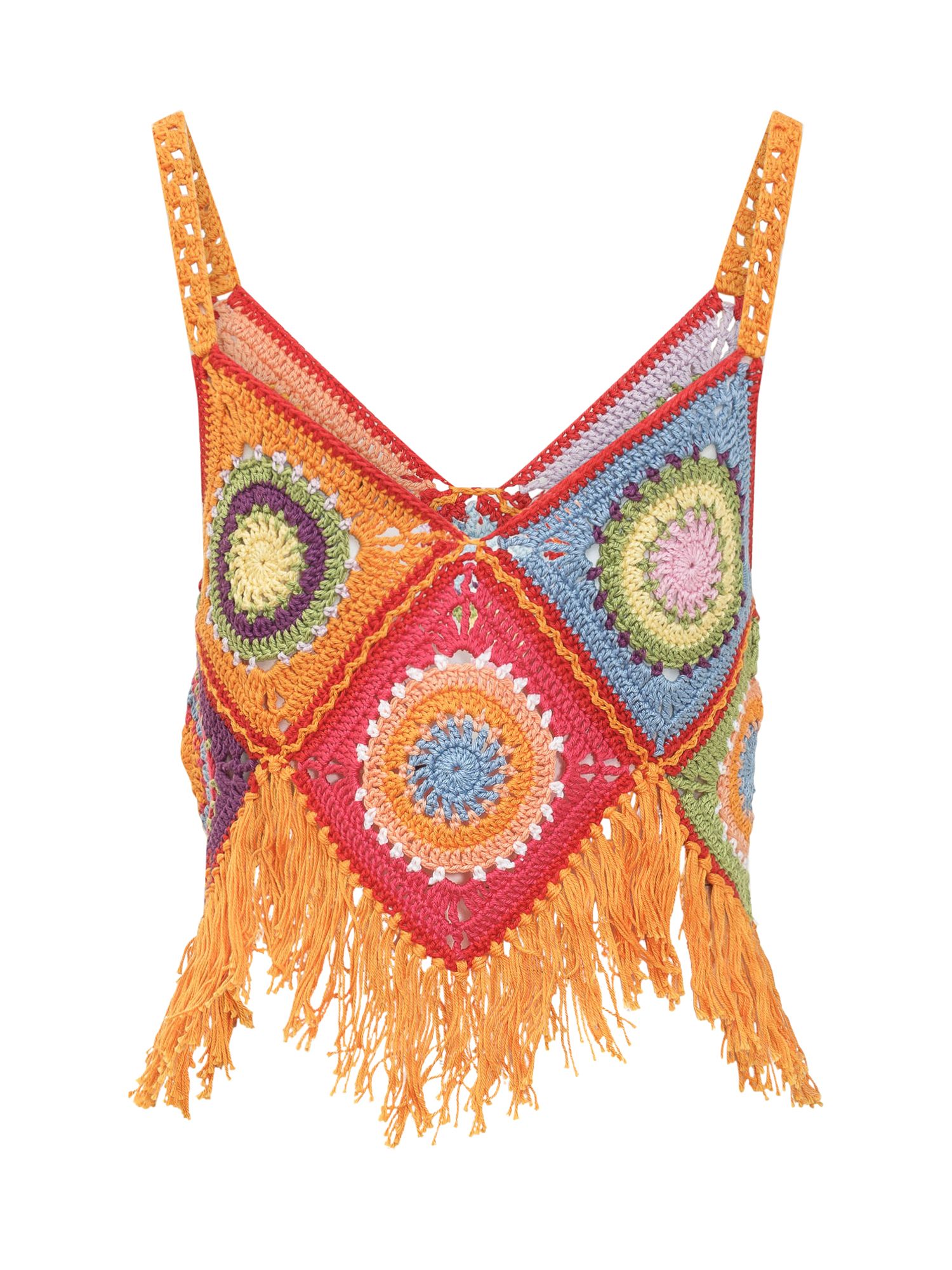 [Mixik] T-shirts Sleeveless SS22 LEARYX21CD1231PCT0TOP ORANGE