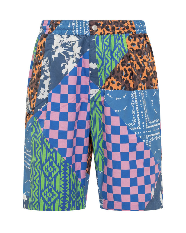 [Marcelo Burlon County of Milan] Shorts SS23 CMCB074S23FAB003 4584