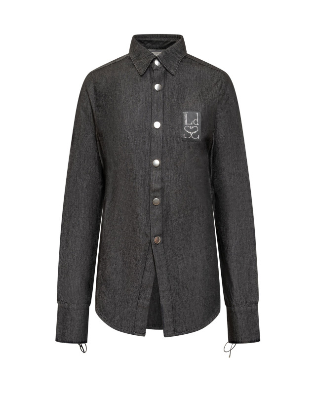 [Ludovic De Saint Sernin] Shirts Long Sleeve FW23 AW23SH003UDN001 ANTHRACITE