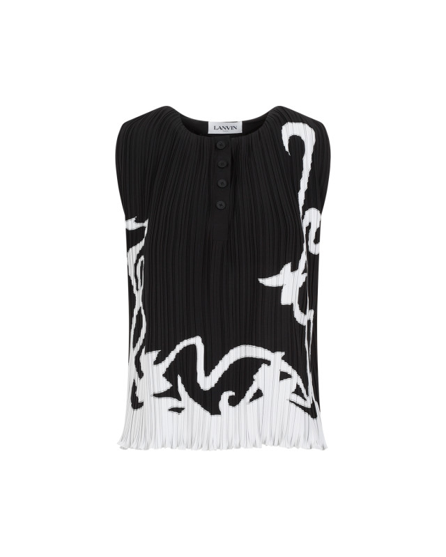 [Lanvin] T-shirts Sleeveless SS24 RWTO02025904P24