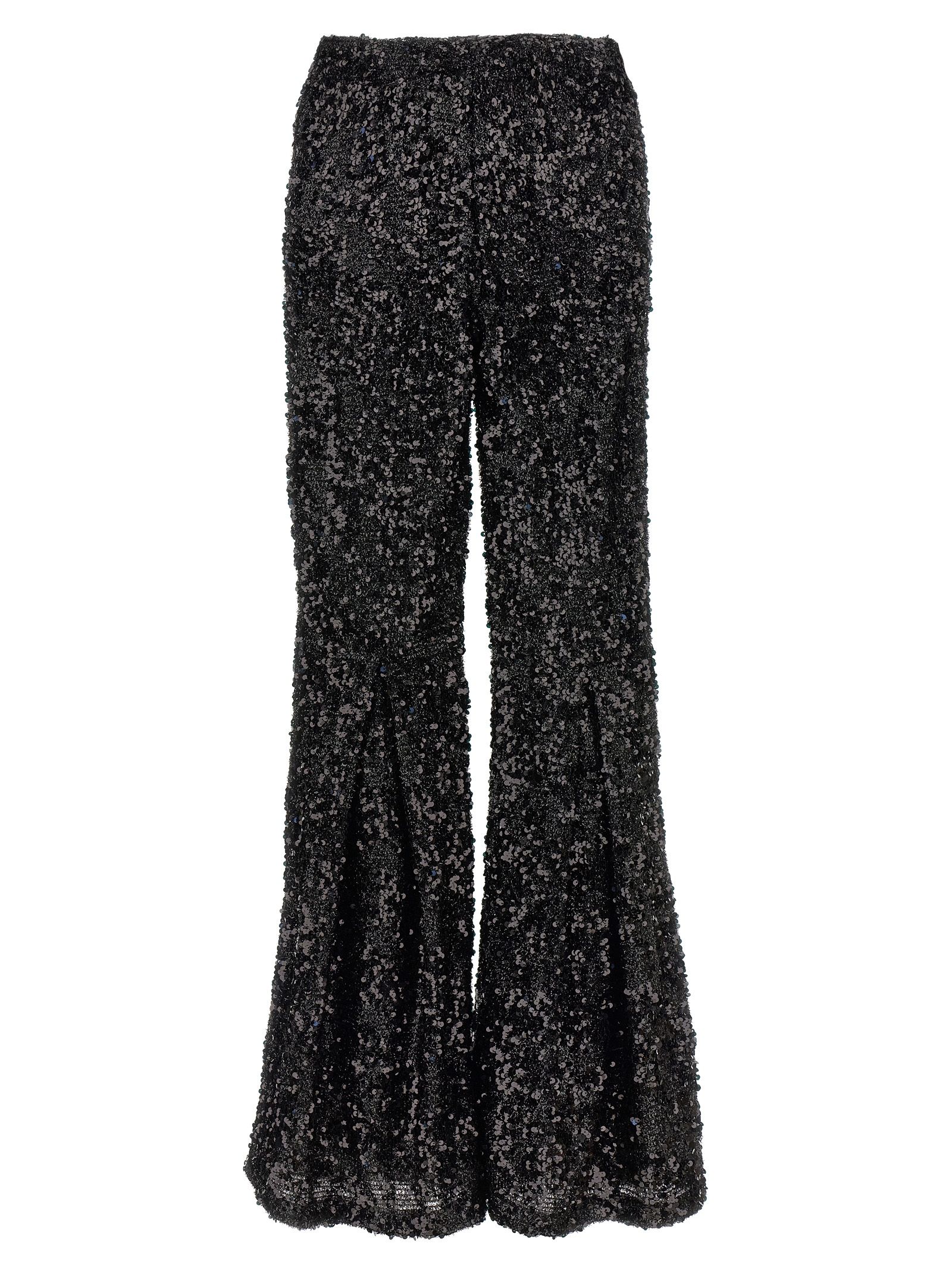 [Le Twins] Trousers FW23 MONIPAILLETTESLUREXNERO