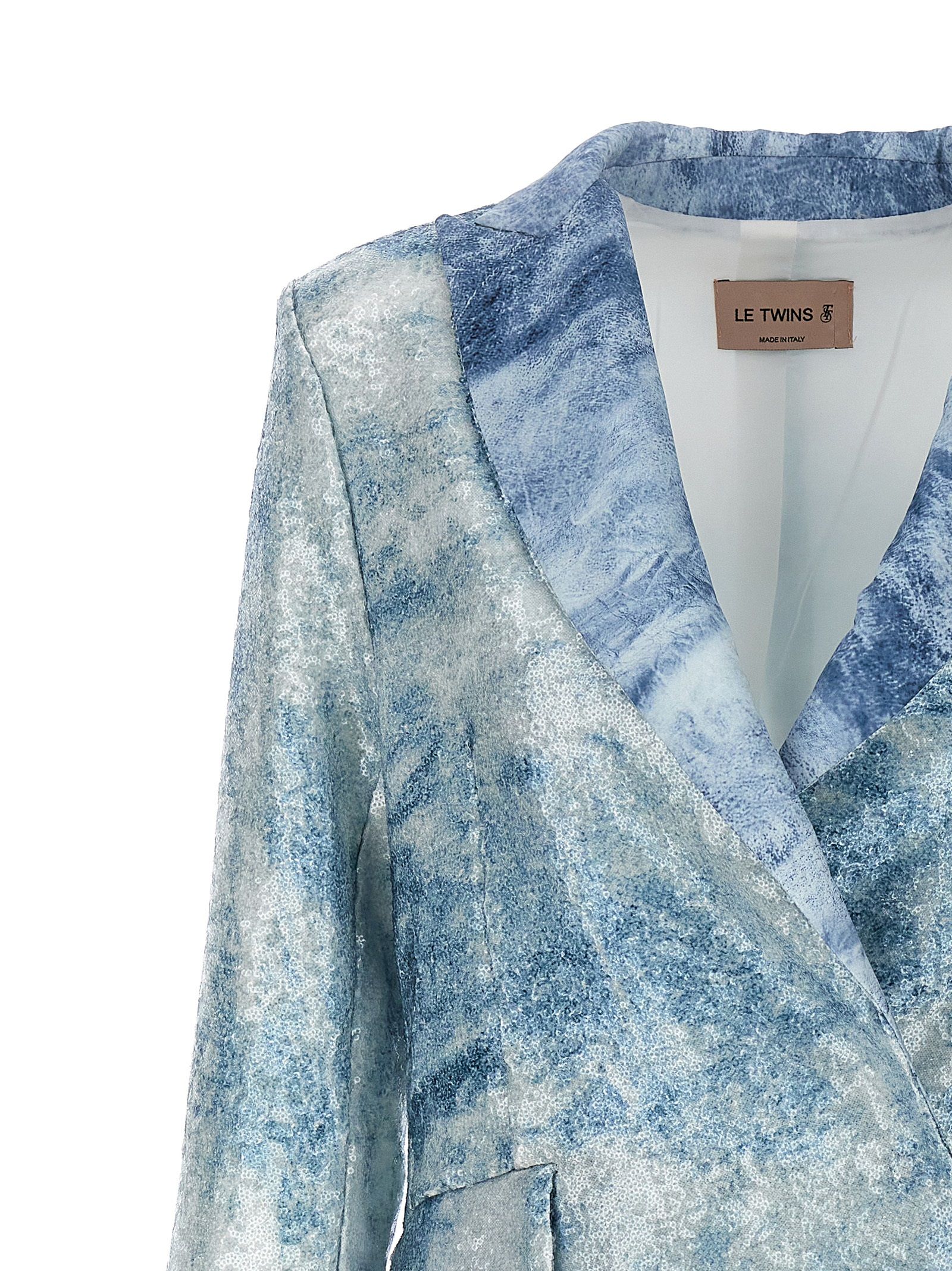 [Le Twins] Blazer SS24 COMODENIMCELESTE