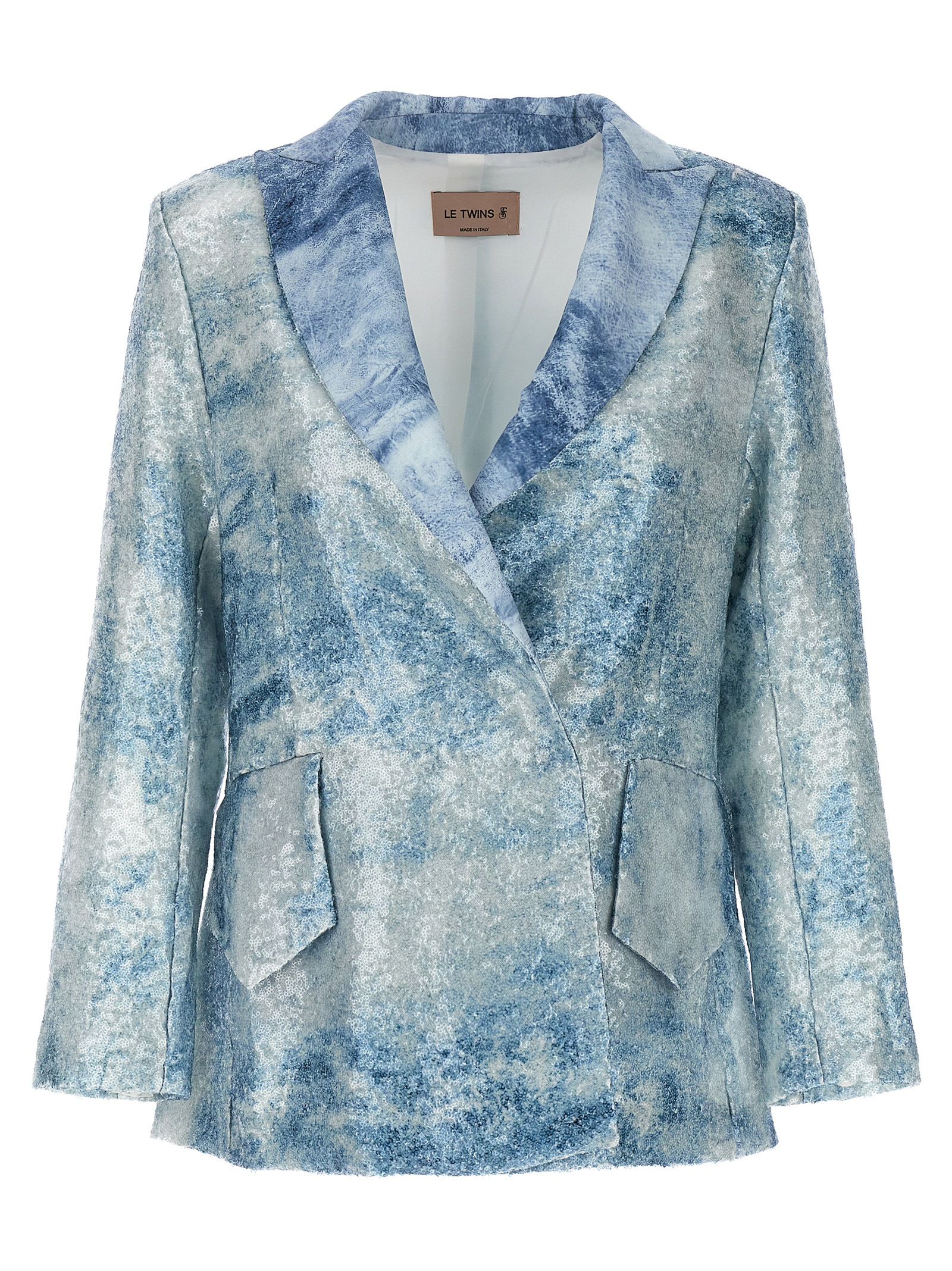 [Le Twins] Blazer SS24 COMODENIMCELESTE