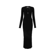 [AREA] Long sleeve dress SS24 2401D14300 BLACK