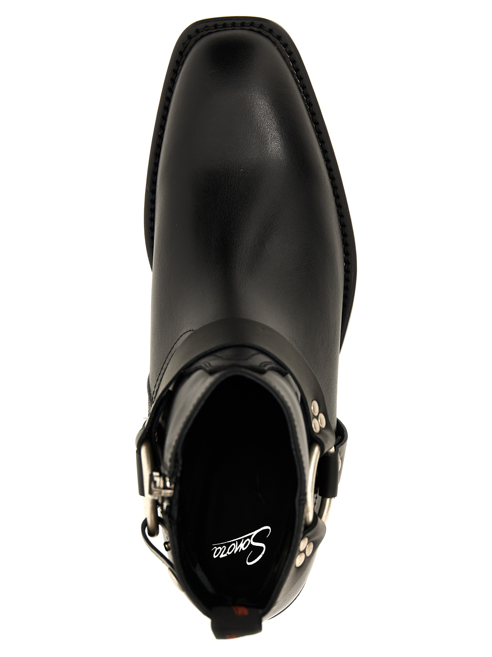 [SONORA] Ankle Boots SS24 DUB453BKCAL06WBLACK