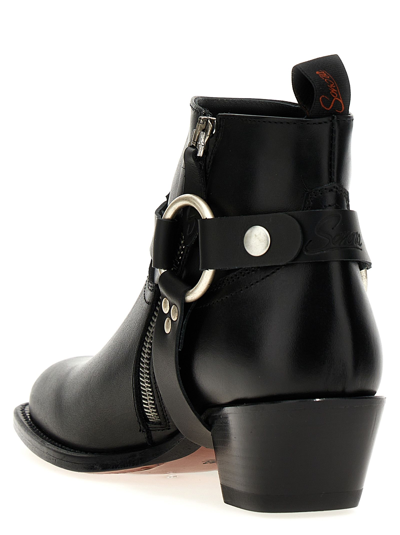[SONORA] Ankle Boots SS24 DUB453BKCAL06WBLACK