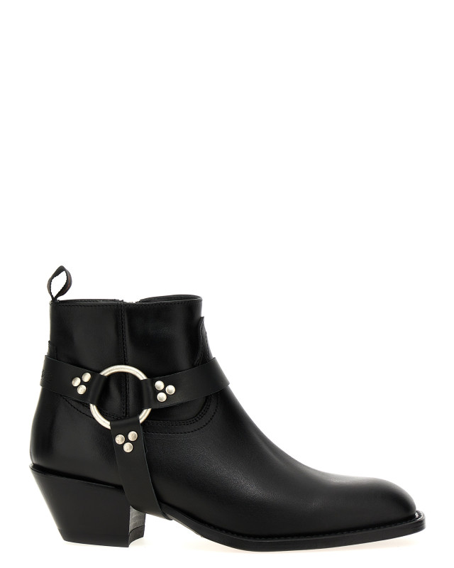 [SONORA] Ankle Boots SS24 DUB453BKCAL06WBLACK
